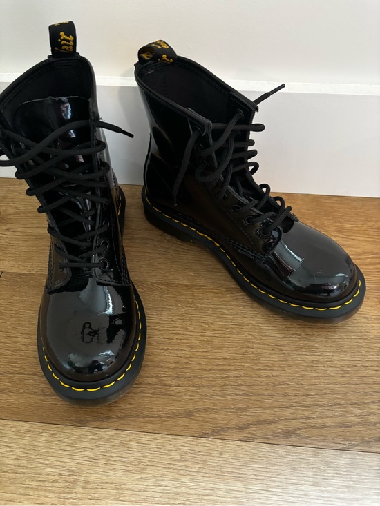 Dr. Martens Shoes - Dr. Martens Black Patent Boots